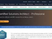 The AWS Certified Solutions Architect - Professional certification is intended for people who have at least two years of professional experience with AWS Cloud.